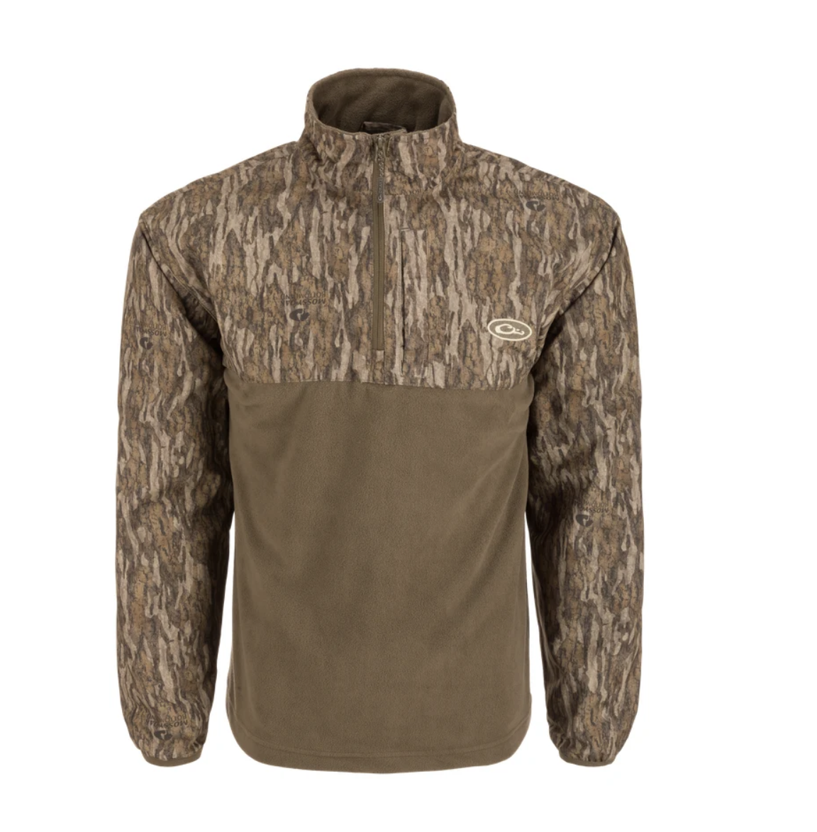 1/4 Zip Refuge Eqwader - Bottomland