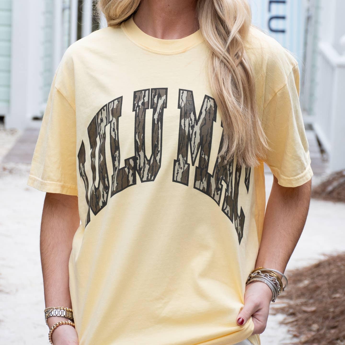 LULU Mac Mossy Oak Bottomland Adult Butter Tee