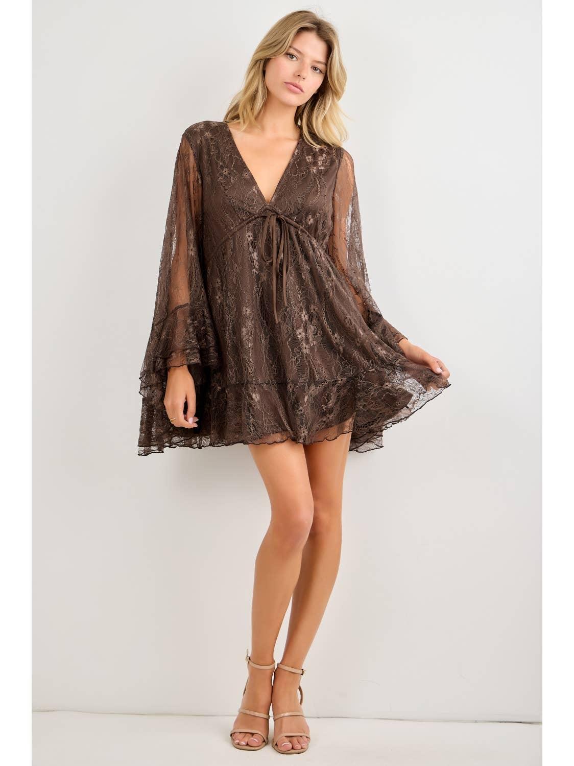 Fall Flow Mini Dress