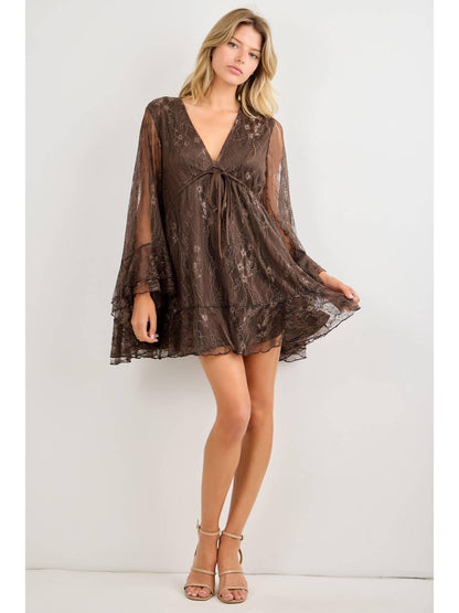 Fall Flow Mini Dress