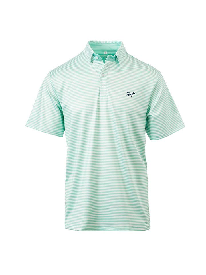 Marshall Polo In Lime & White