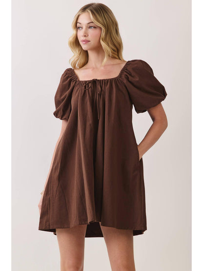 Sandra Babydoll Mini Dress