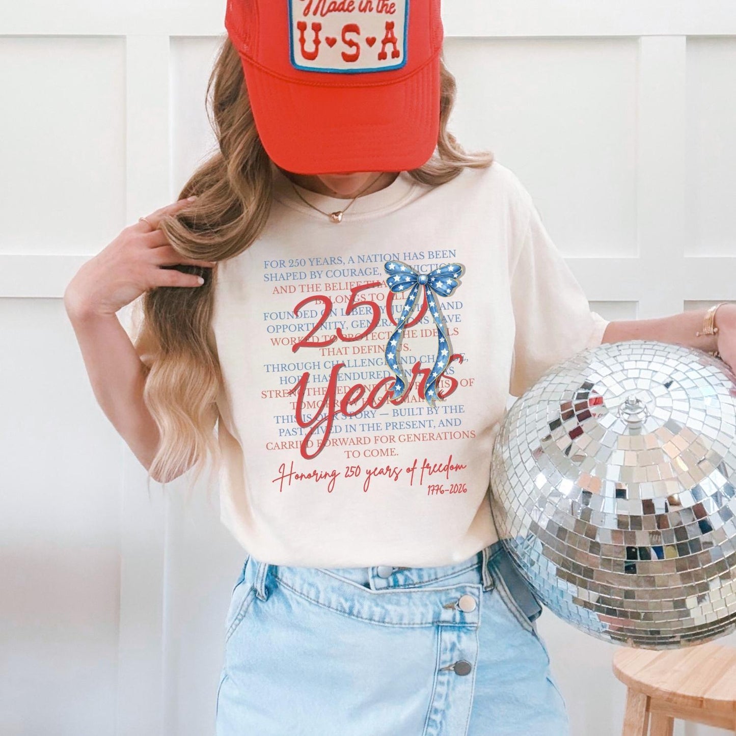 USA 250 Years Graphic