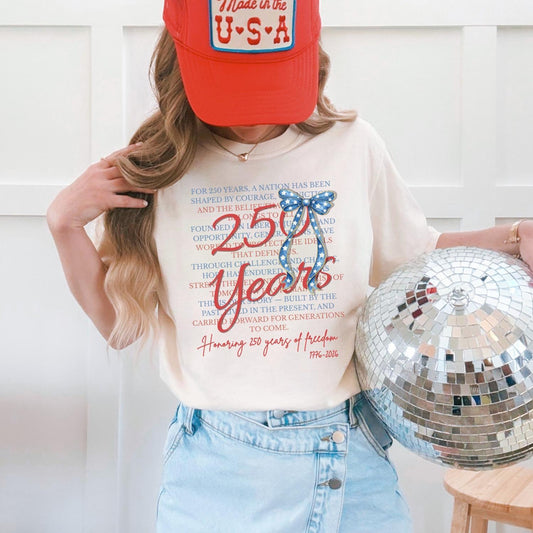 USA 250 Years Graphic