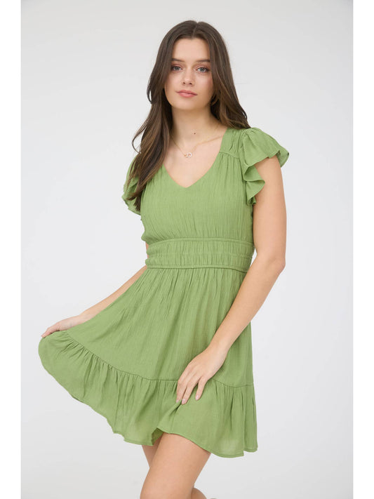 Skylines Olive Mini Dress