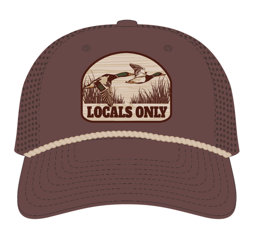 Youth Mallard Marsh Patch Perforated Rope Hat