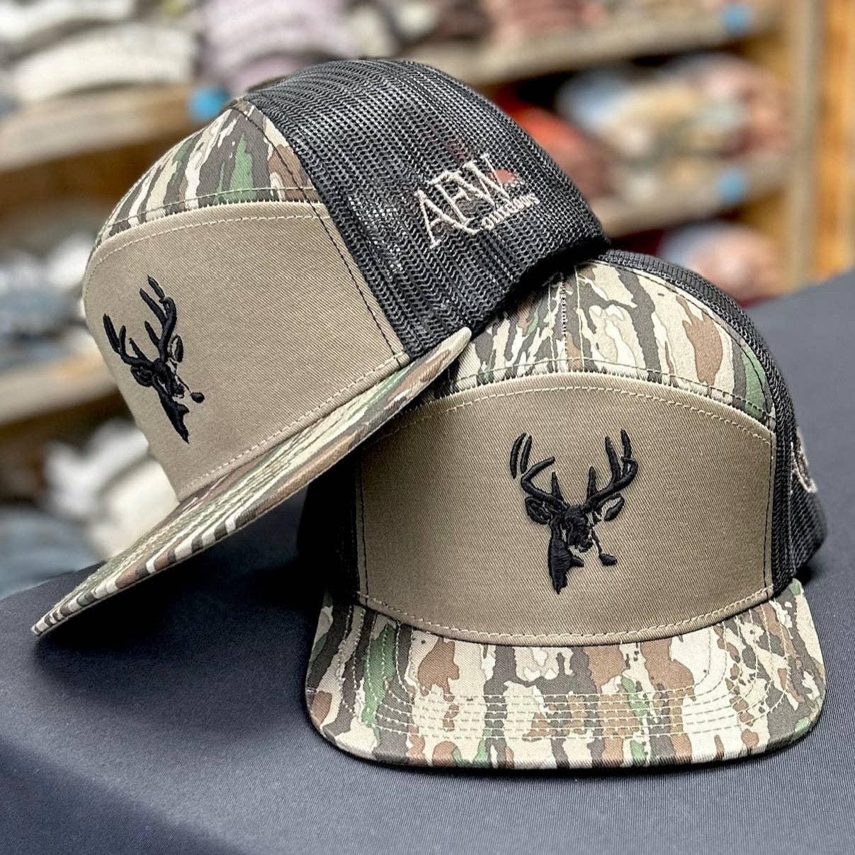 Realtree Original 7 Panel Buck Logo Hat – Kraves Boutique