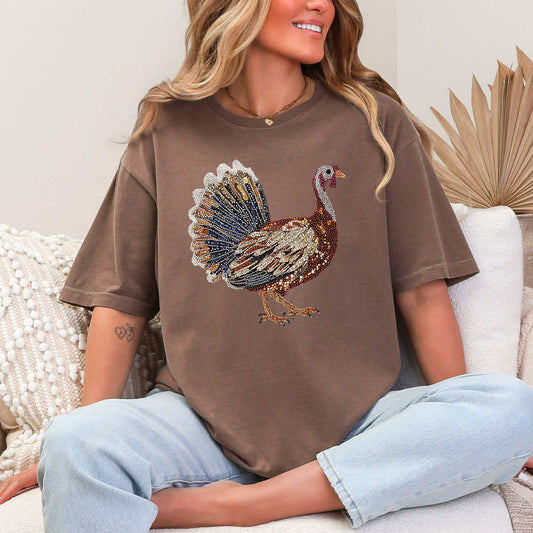 Turkey Day Dive Graphic Tee