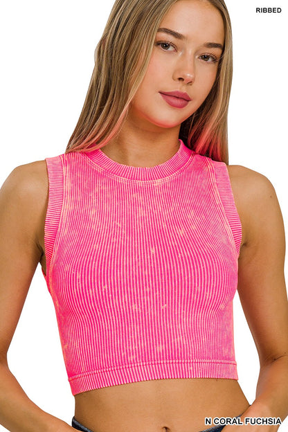 Simple Start Ribbed Crop Top