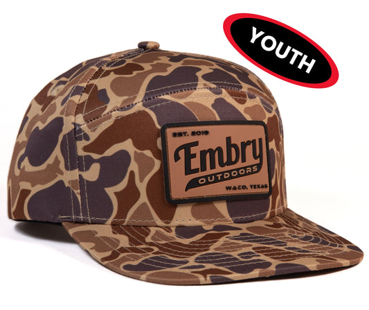 Youth Duck Camo 6 Panel Hat