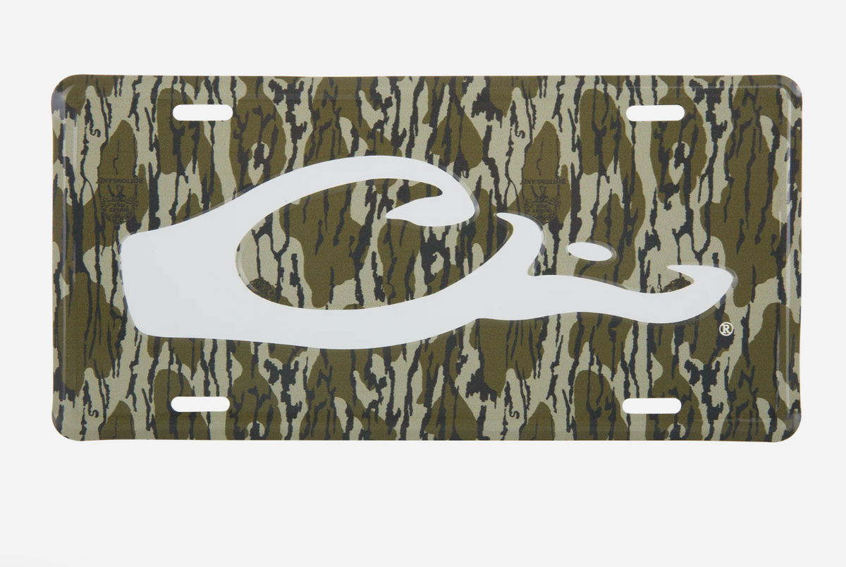 Drake Head License Plate - OG Bottomland