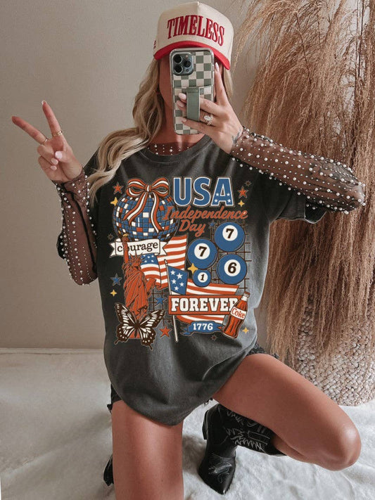 4th Of July Collage Graphic