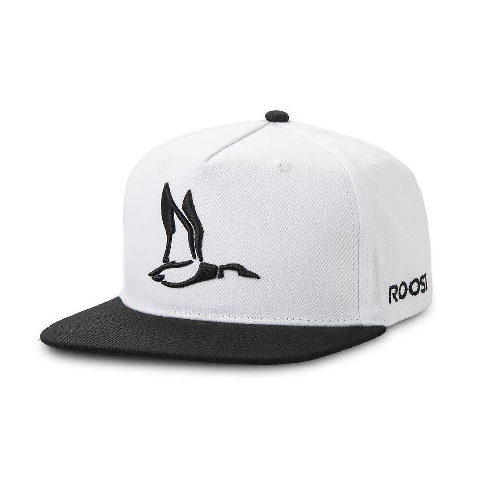 Roost Canvas Black & White Hat