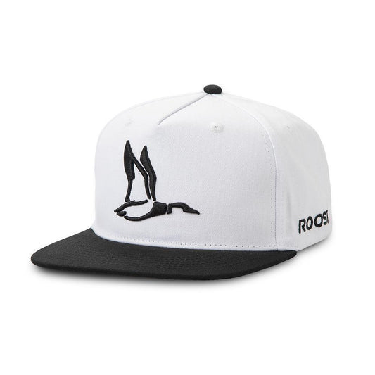 Roost Canvas Black & White Hat