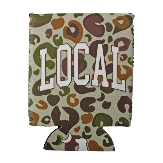 Local Vintage Cheetah Koozie