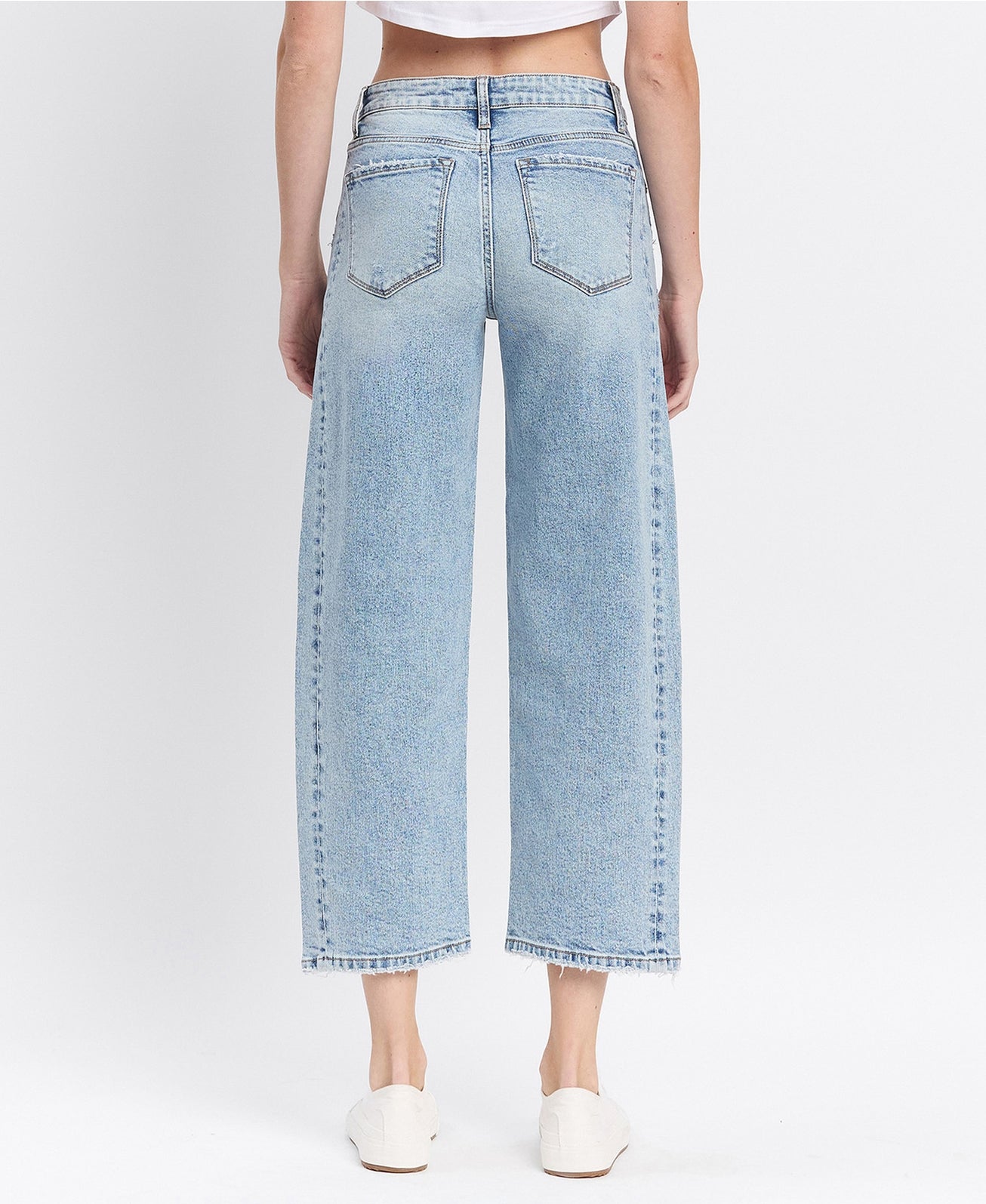 Paper Trails Barrel Jeans