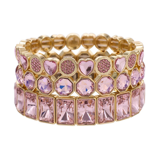 Pink In Love Stack Set