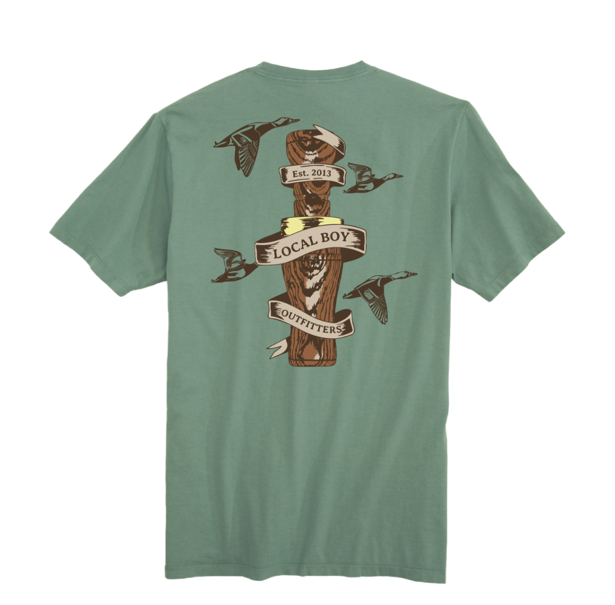 Youth Wooden Call SS Tee