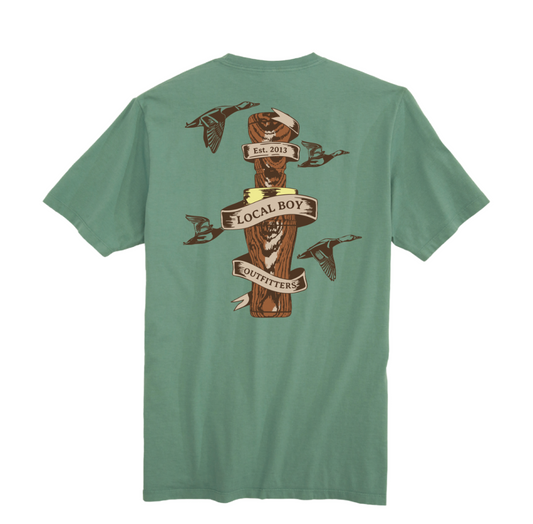 Youth Wooden Call SS Tee