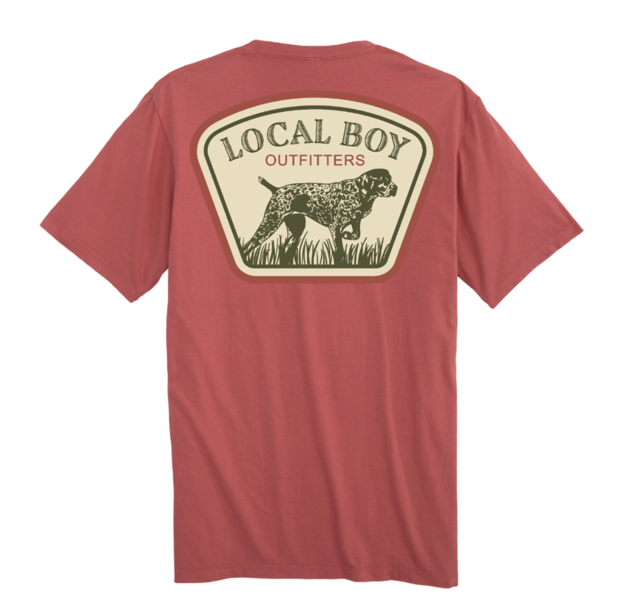 GSP Badge SS Tee - Brick