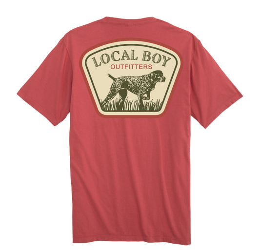 GSP Badge SS Tee - Brick
