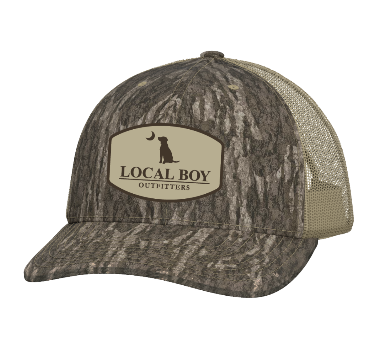 Youth Pocket Badge Trucker Hat - BLD