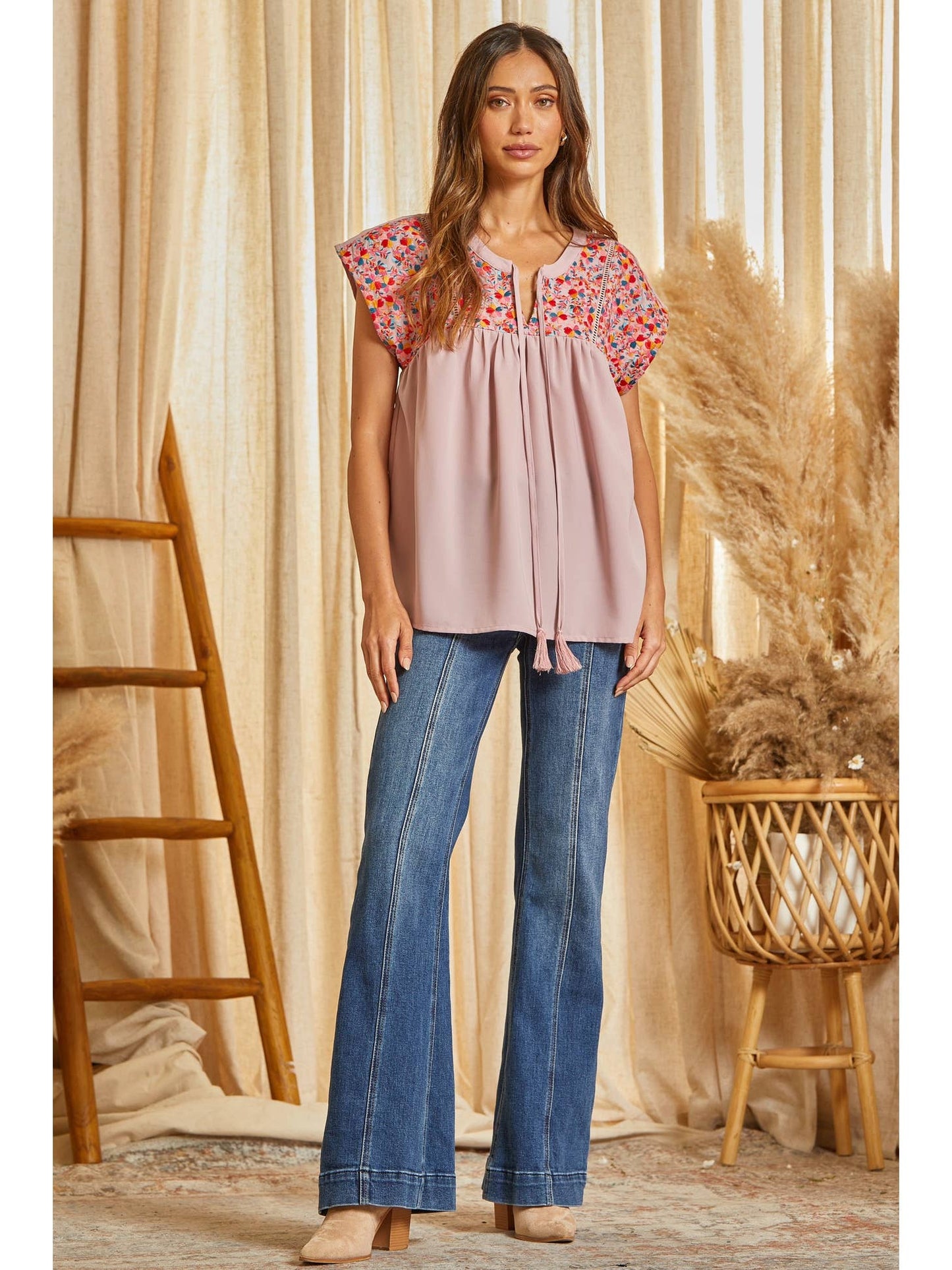 Hudson Embroidered Top