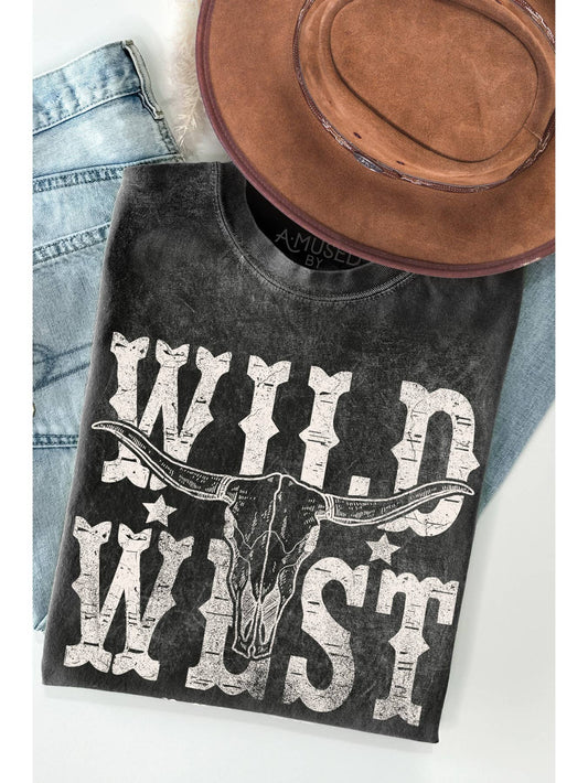 Wild West Mineral Washed Graphic