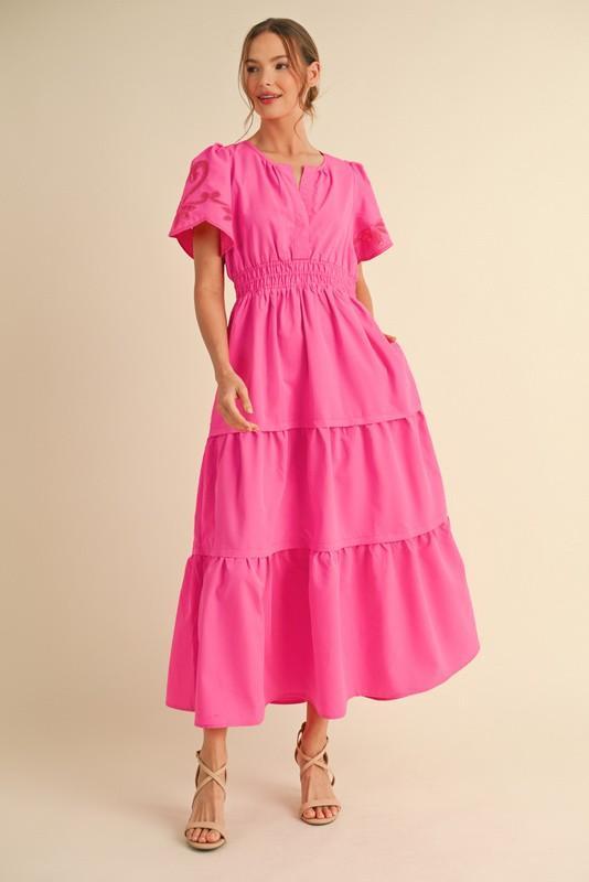 Hattie Dress In Pink