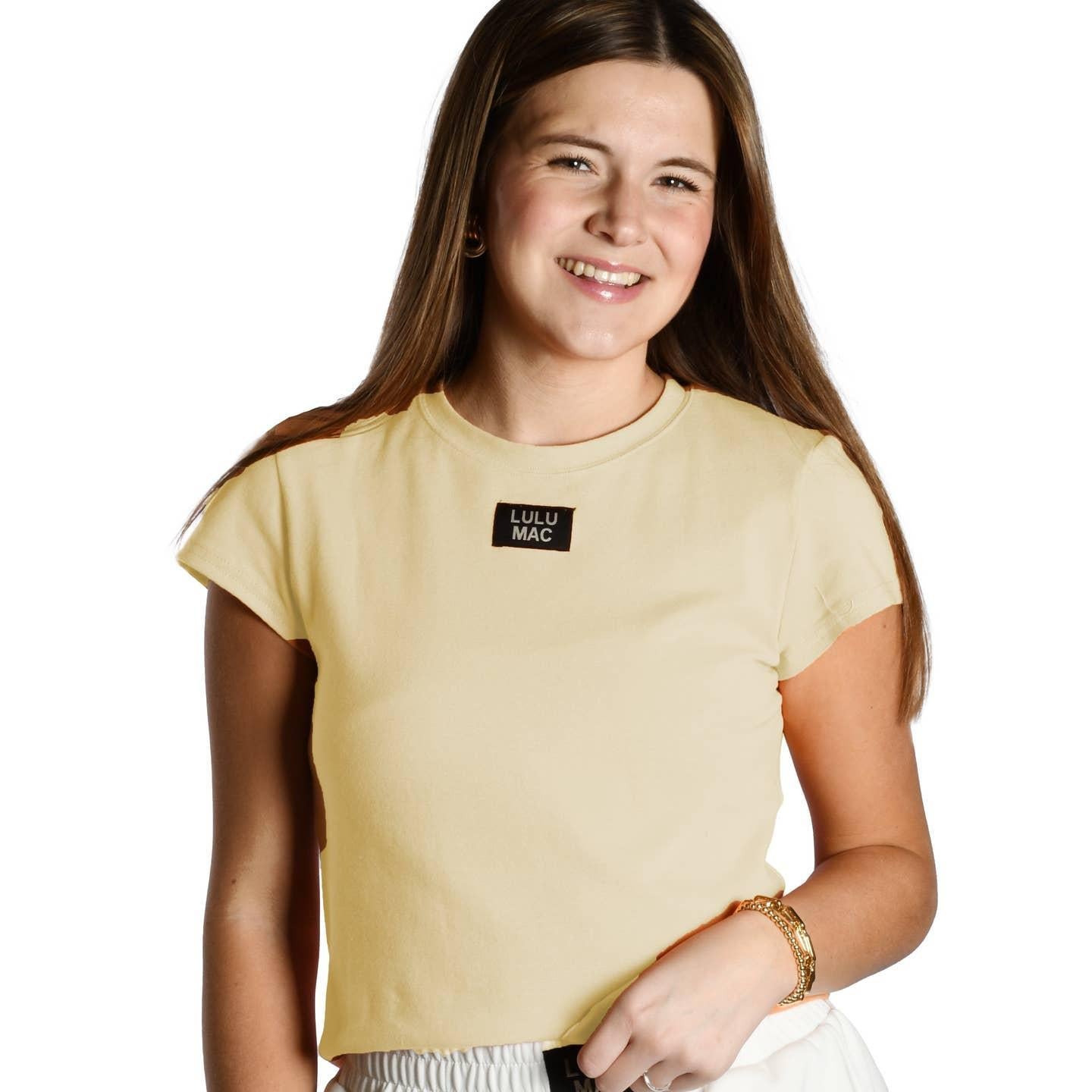 LULU Mac Baby Doll Top Butter