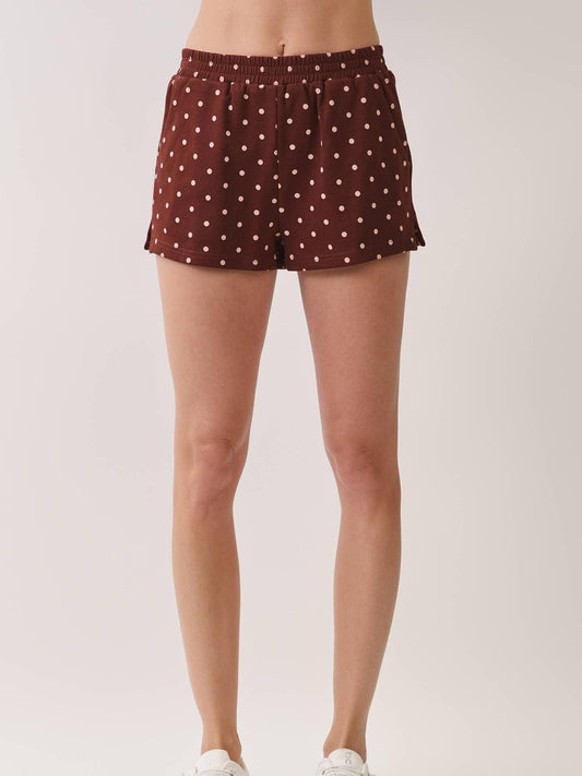 Polka Dot - Athletic Shorts