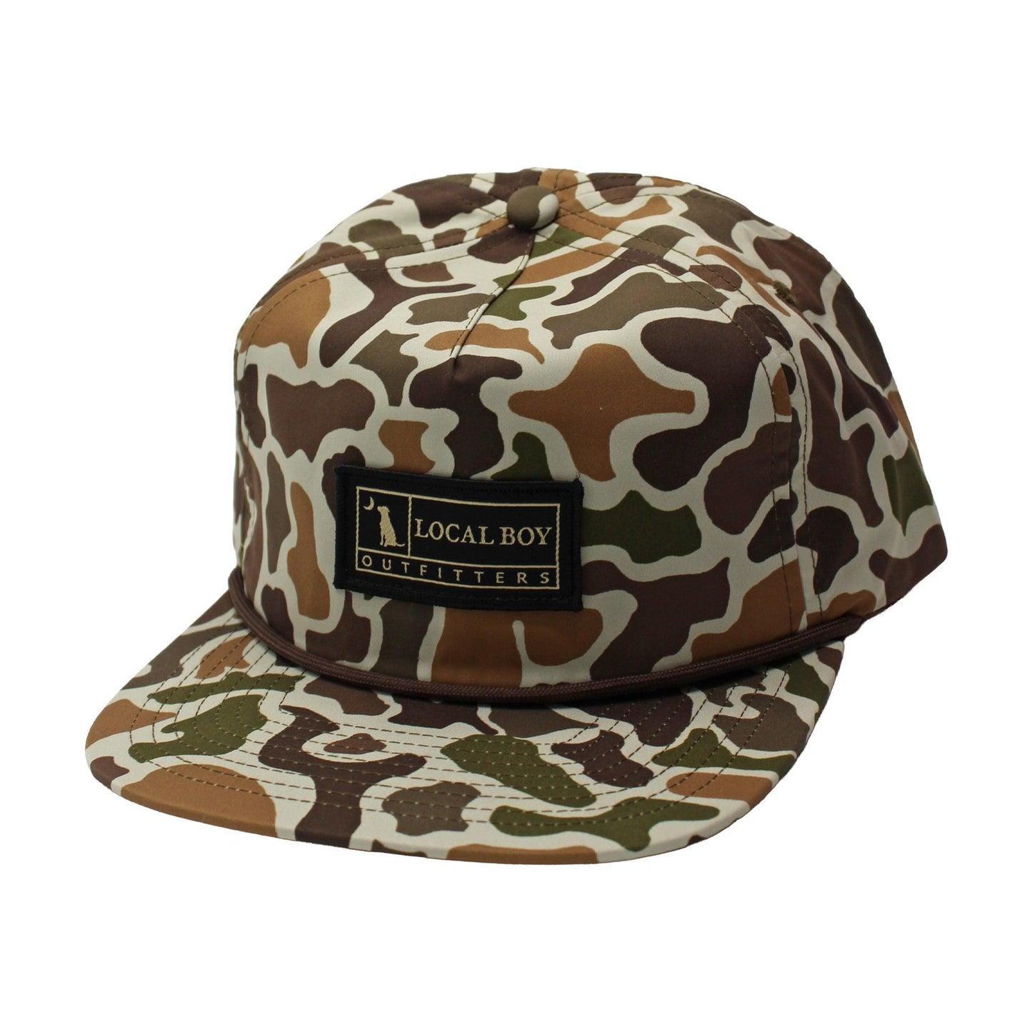 Youth Woven Patch Rope Hat Localfladge Vintage