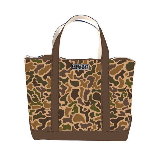 Printed Beach Tote Localfladge Vintage