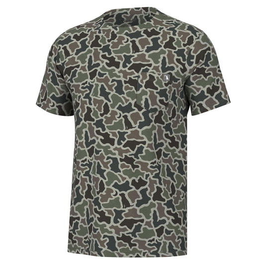 S/S Heather Blend Crew - Dog & Moon