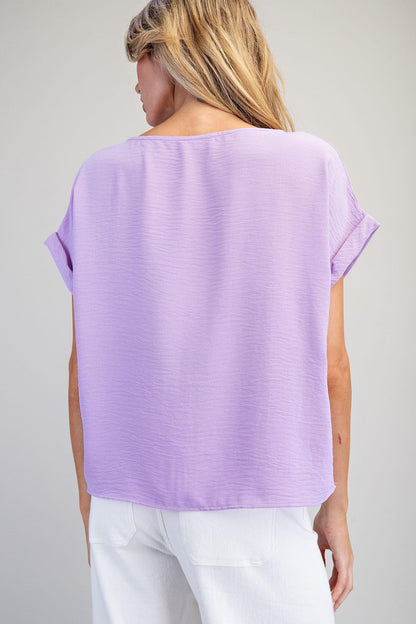 Daffodil Blouse In Lavender
