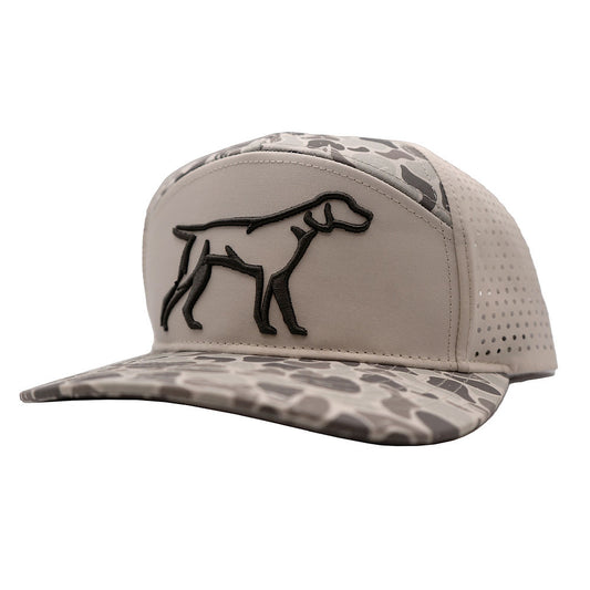 Marsh Camo 7 Panel Perfromace Hat