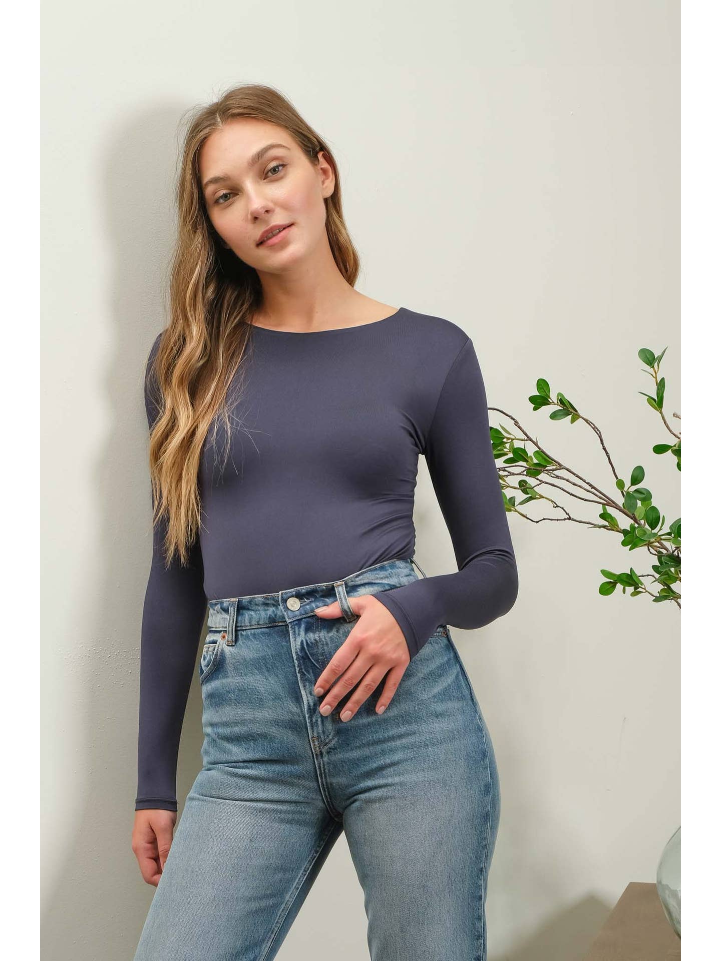 Round Neck Bodysuit