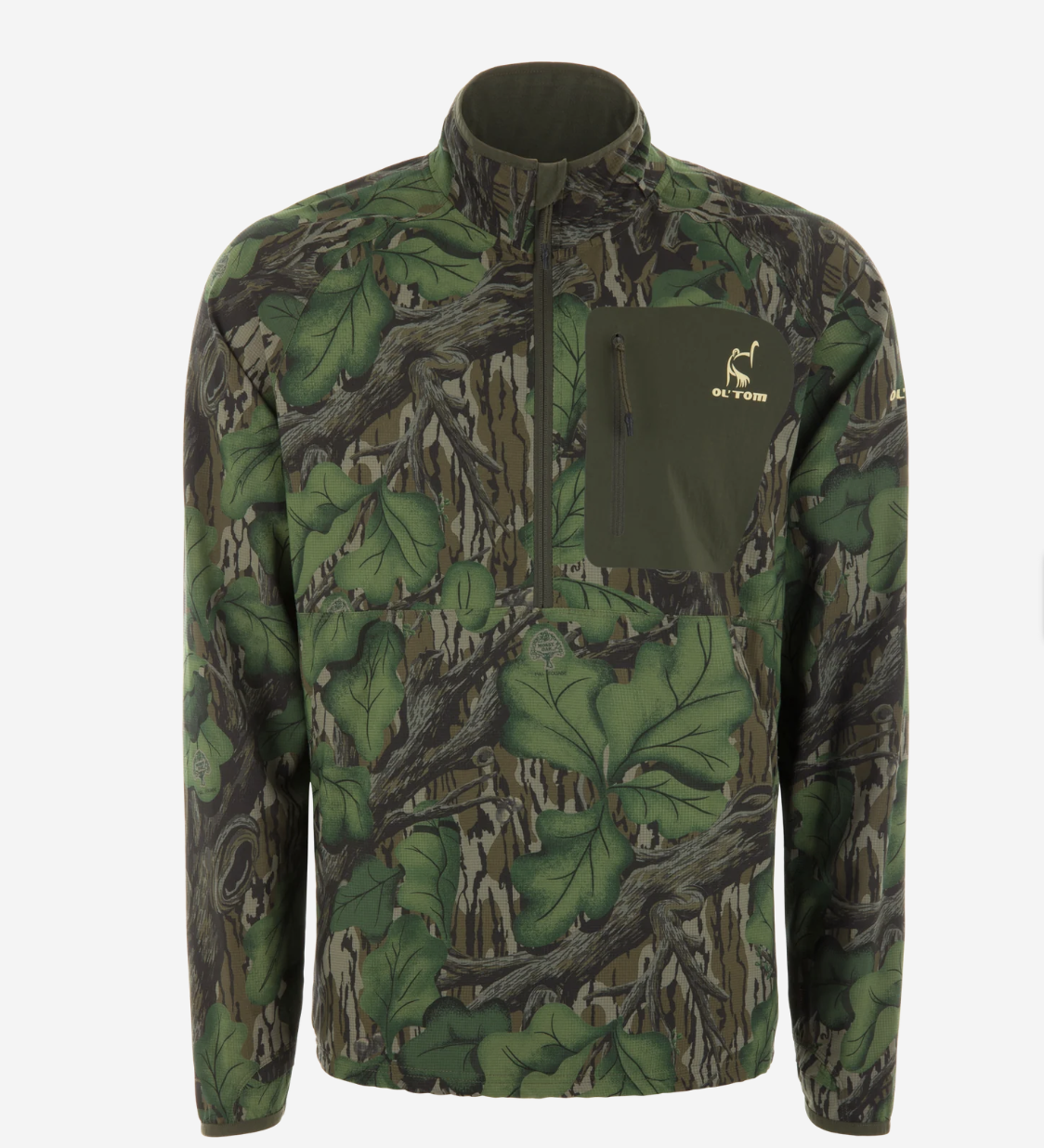 Men's SWT Half ZipPullover Full Foilage