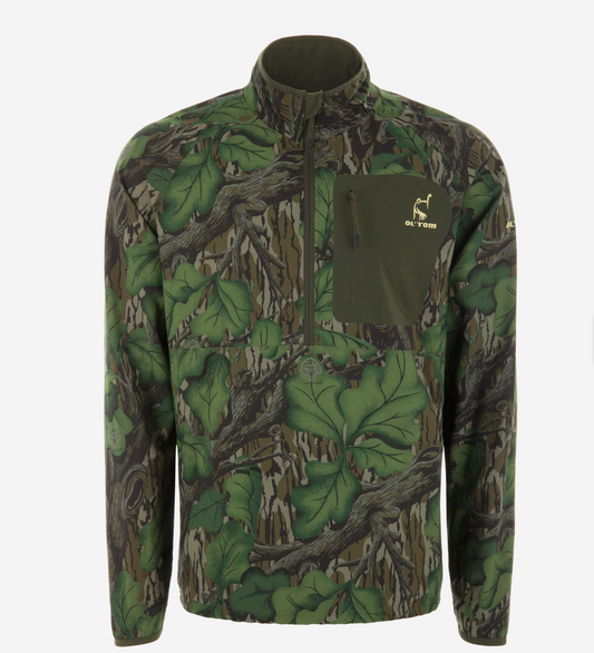 Men's SWT Half ZipPullover Full Foilage