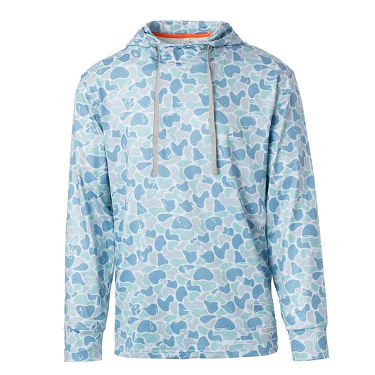 Youth Saltwater Camo Performance Hoodie