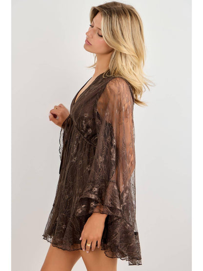 Fall Flow Mini Dress
