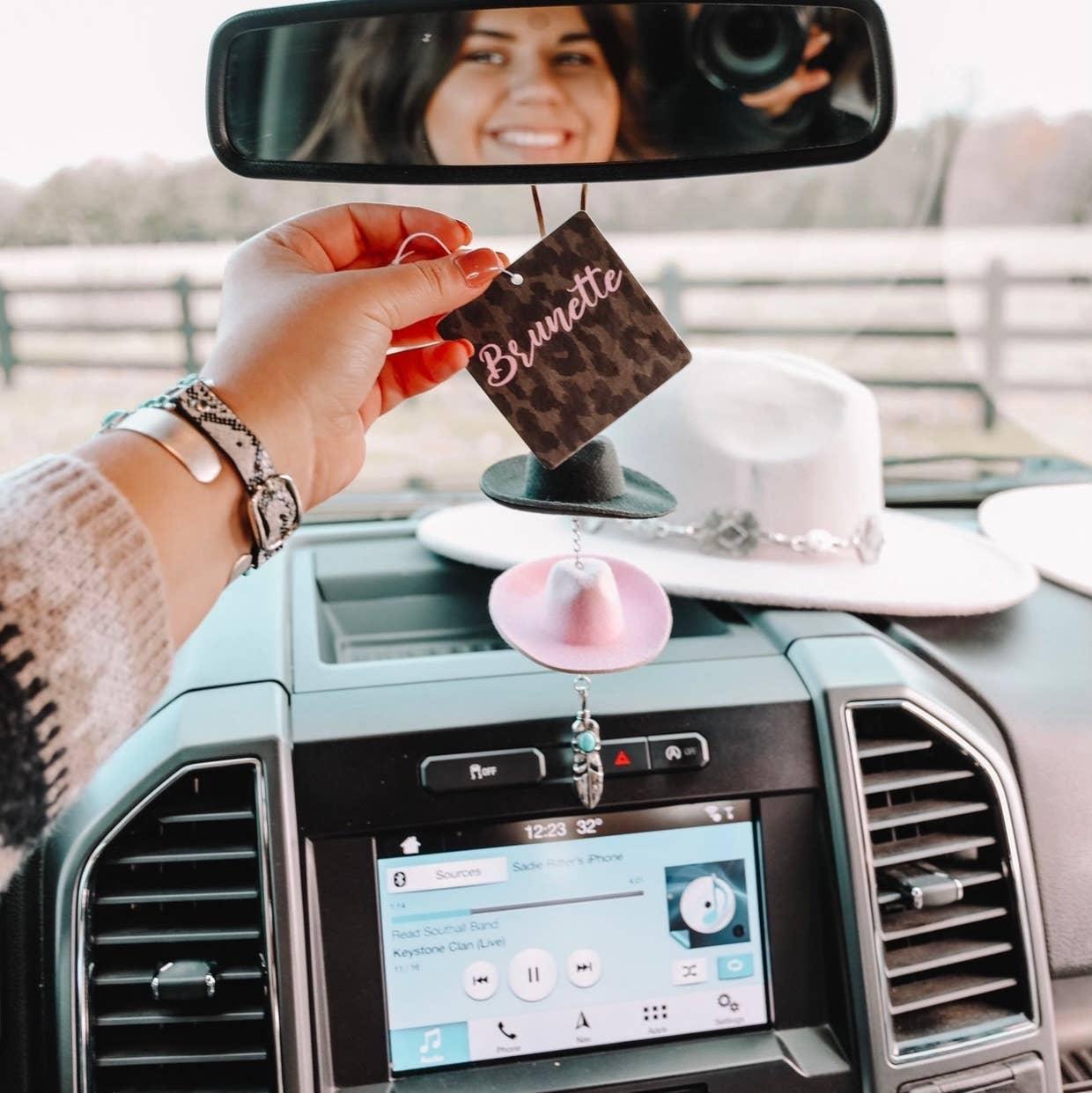 Brunette Car Freshener