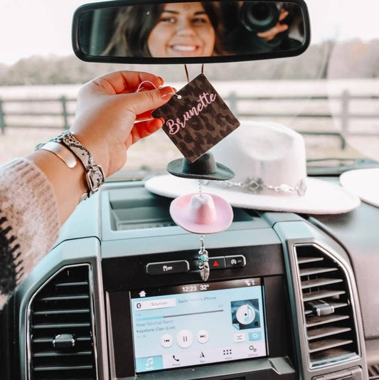 Brunette Car Freshener