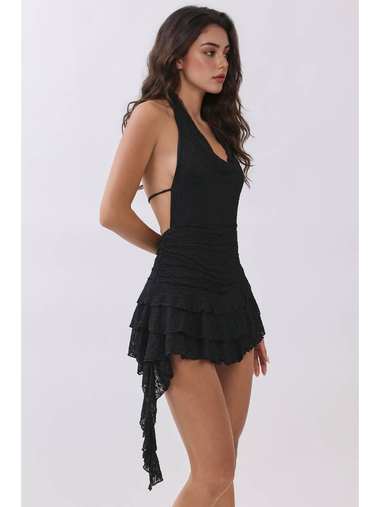 Finally Back Black Dress