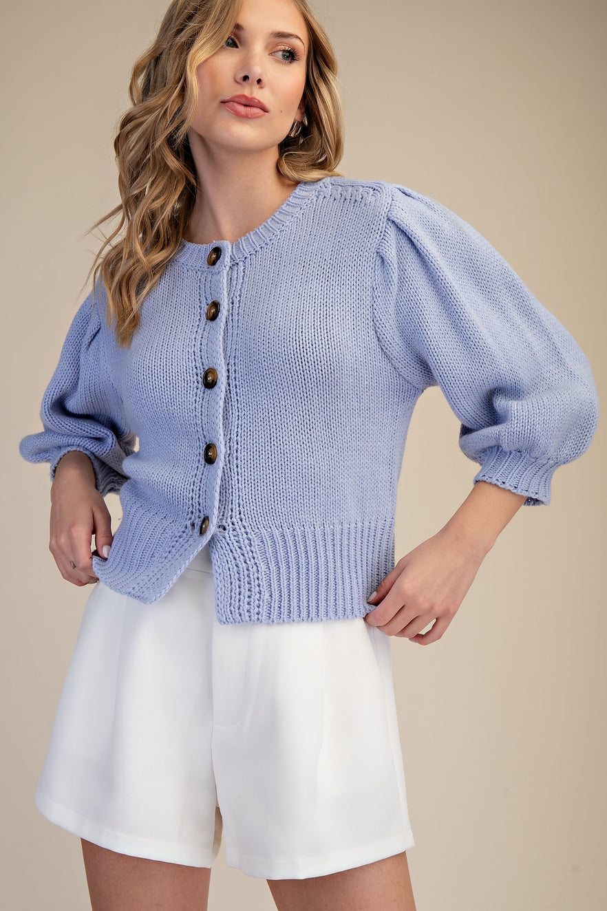 Follow You Sweater Blue