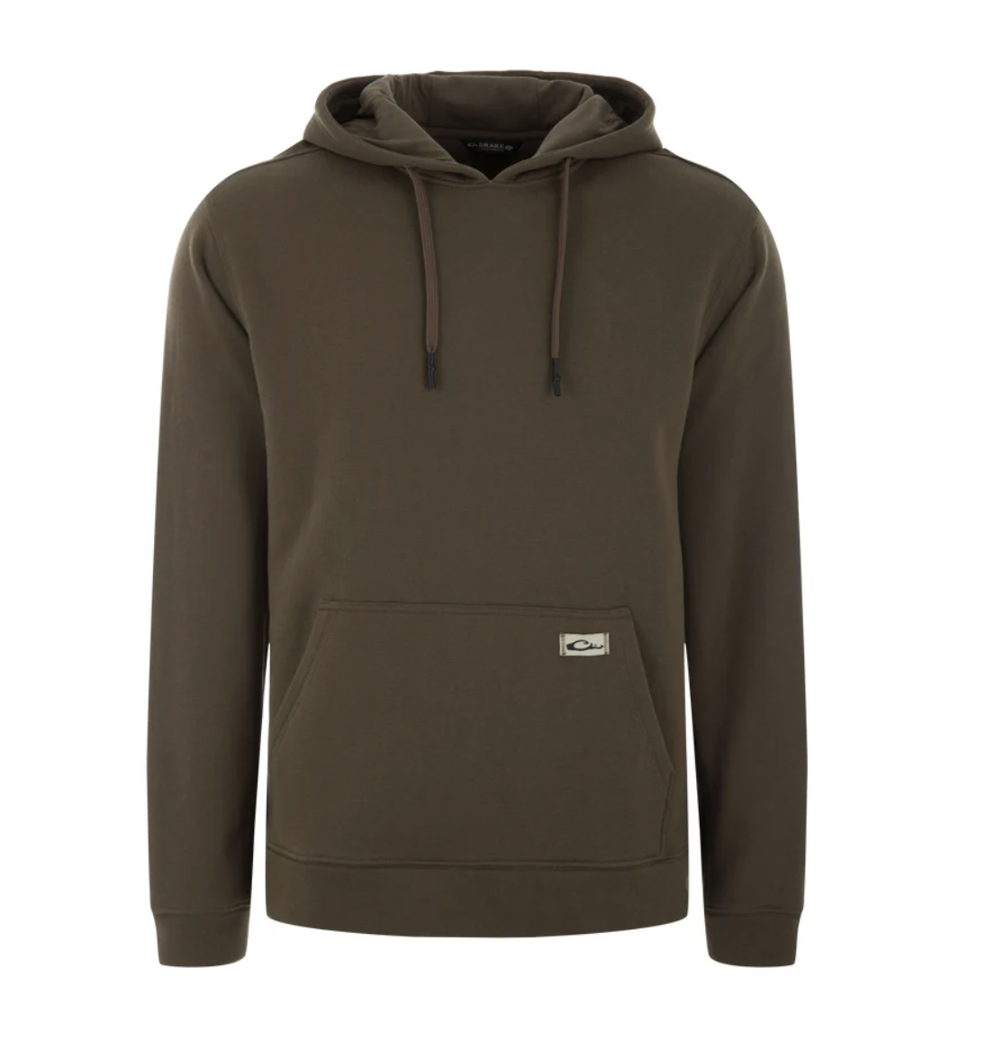 The Three End Hoodie Crocodile Brown