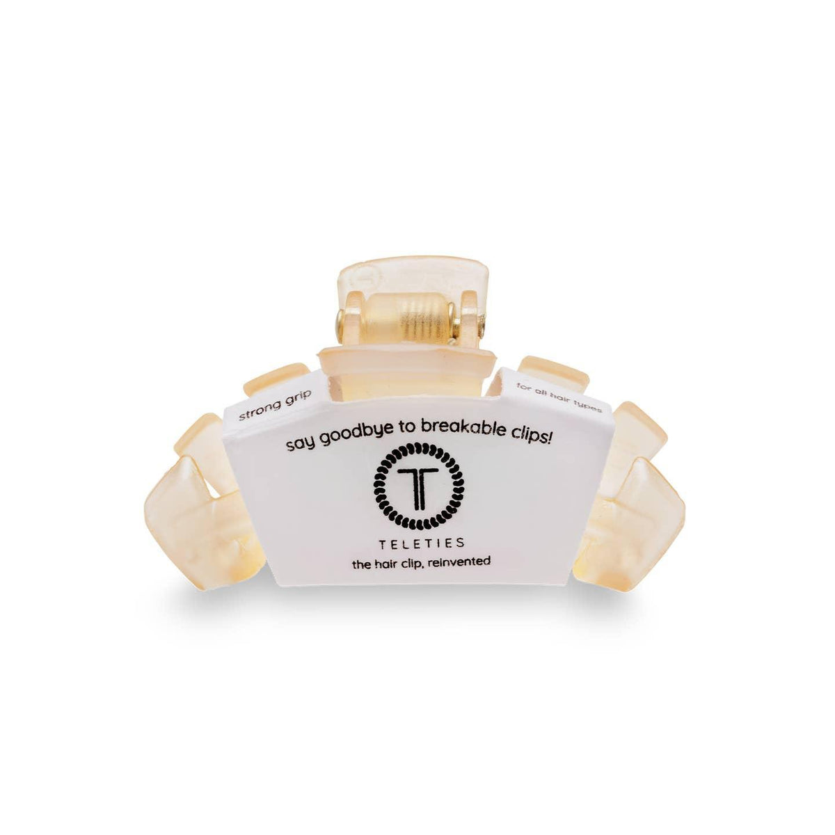 Classic Hair Clip | Tiny | Almond Beige