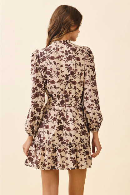Floral Buckle Dress