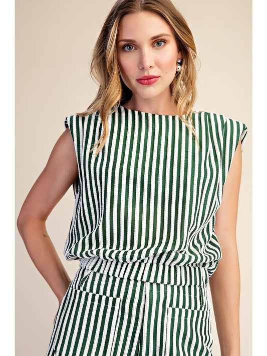 Lynn Stripe Top