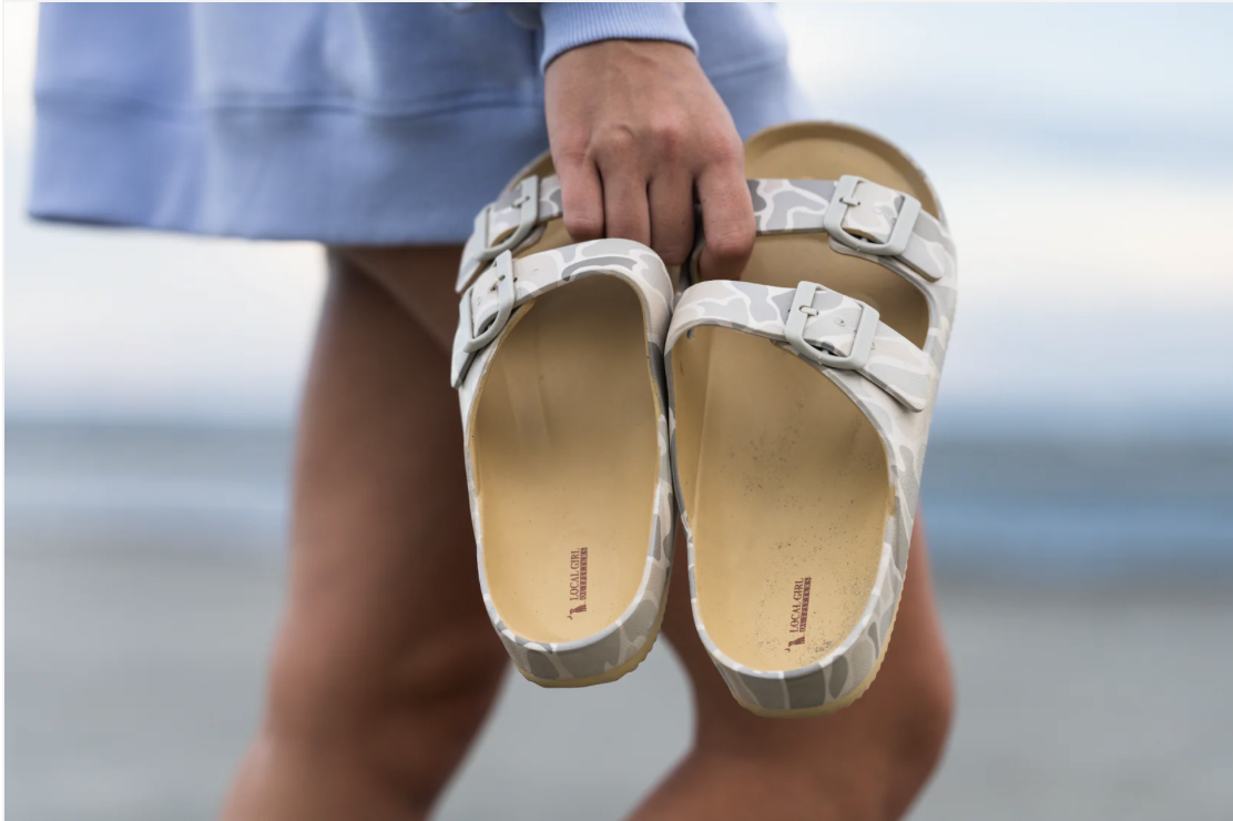 LG Rubber Slides - Forest Camo Saltwater